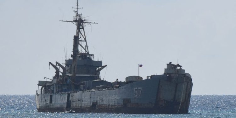 Philippines accuses Chinese vessels of firing water cannon on ships resupplying South China Sea military outpost