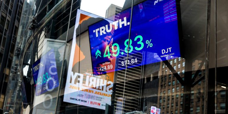 Donald Trump set to receive $1.25 billion worth of Trump Media stock in DJT earnout bonus